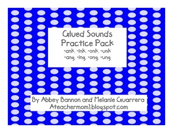 -nk and -ng Glued Sounds Practice Pack - Fundations Grade 