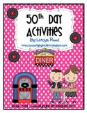 50th Day of School Activities FREEBIE