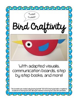 Adapted Bird Craftivity