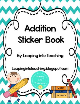 Addition Facts Sticker Book