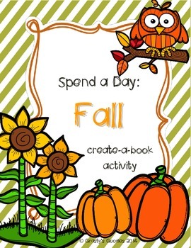 Create-a-Book About Fall (Holidays, Weather, Animals, Nature)