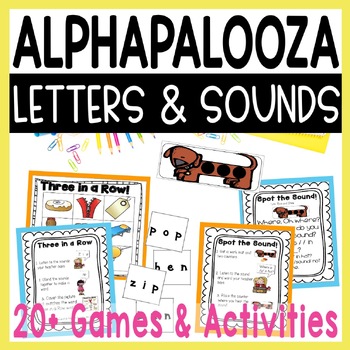 Alphapalooza 2  Phonemic Awareness & Phonics Fun