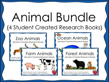 Animal Research Bundle {4 Products}