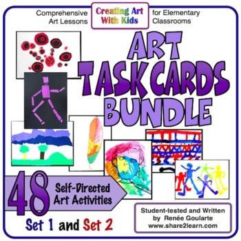 Art Task Cards - Complete Set