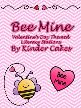 Bee Mine - Valentine's Day Themed Literacy Stations
