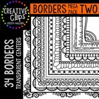 Borders MEGA Pack 2 {Creative Clips Digital Clipart}