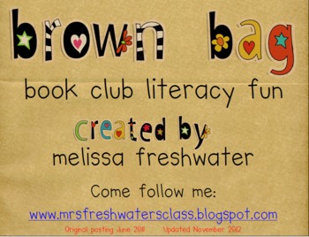 Brown Bag Book Club Literacy Fun