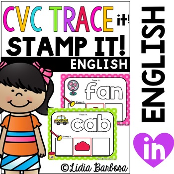 http://www.teacherspayteachers.com/Product/CVC-Playdough-Trace-Stamp-Mats-385679