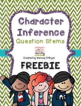 FREE Character Inference Question Stems