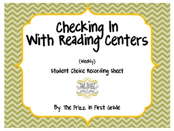 Checking in with Reading Centers