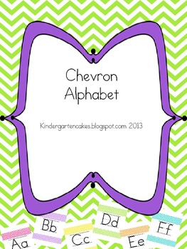 Chevron Alphabet