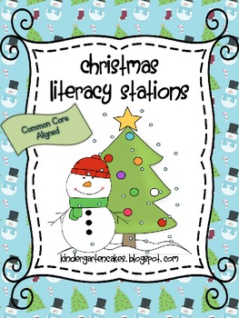 Christmas Literacy Stations