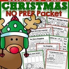 Christmas NO PREP Packet (1st Grade)