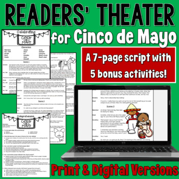 Cinco de Mayo: A Readers' Theater Script with 5 Bonus Activities