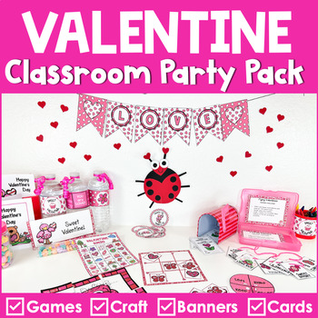 Classroom Valentine's Day Party Pack