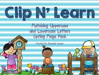Clip 'N Learn Mega Pack: Spring Theme