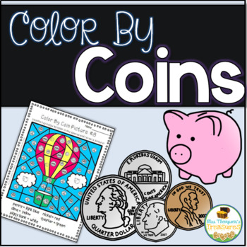 Color By Coins Hidden Pictures Pack