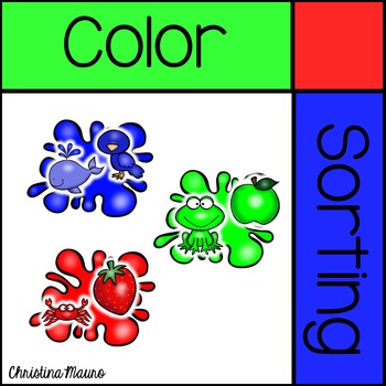 Color Sorting - Mats & Pictures