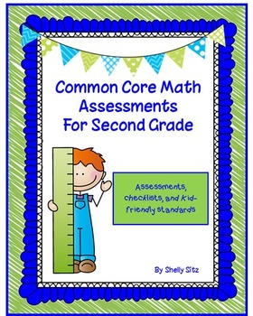 Common Core Math Assessments for Second Grade