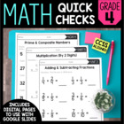 Common Core Math Worksheets (for all 4th grade standards)