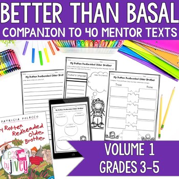 Complete NO PREP Reading & Writing Units for 40 Mentor Tex