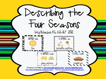 Describing the Four Seasons