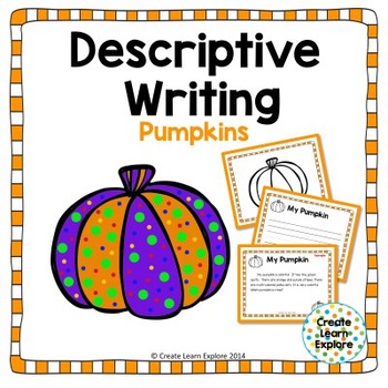 Descriptive Writing:  Pumpkins for Halloween