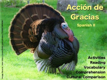 Dia de Accion de Gracias - Spanish Lesson about Thanksgiving
