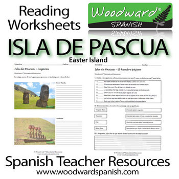 Easter Island Reading Activities and Worksheets