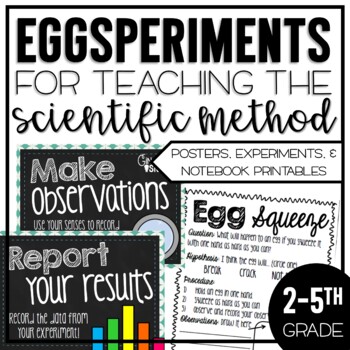 Eggsperiments for Teaching the Scientific Method {A Mini Unit}