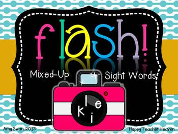 FLASH! Mixed-Up Sight Words FREEBIE - Interactive Literacy Center