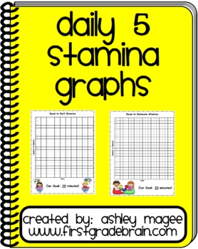 FREE! Daily 5 Stamina Graphs