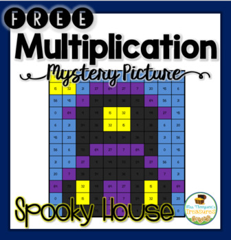 FREE Halloween Multiplication Mystery Picture