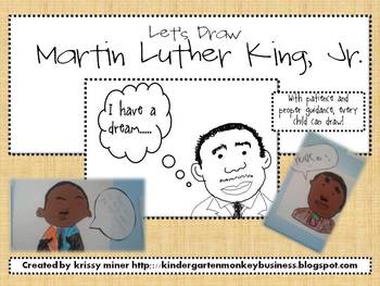 FREE Martin Luther King Directed Drawing
