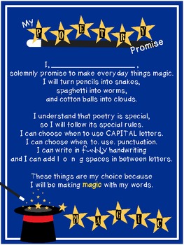 {FREE} My Poetry Promise: Introducing Poetry as Magic