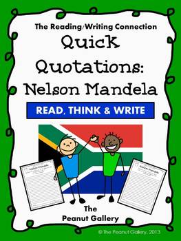 (FREE) Quick Quotations: Nelson Mandela
