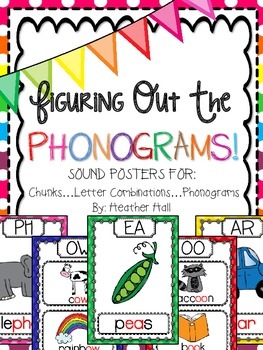Posters For Chunks - Letter Combinations - Phonograms