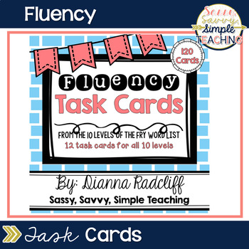 FestiveFriday: Fluency Task Cards {CCSS Aligned}
