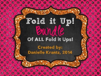 Fold it Up! BUNDLE of Middle School Math Foldables