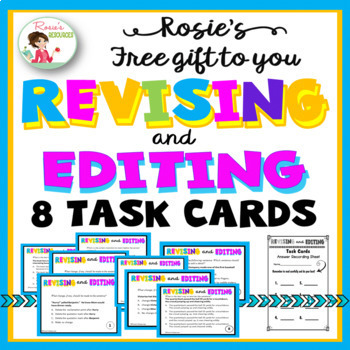Free Revising and Editing Task Cards