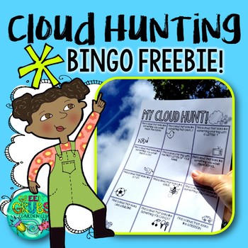 Cloud Hunt Bingo FREEBIE - Perfect Garden Club activity!