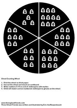 Ghost Counting Wheel (Number 5-10)