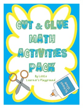Cut & Glue Math Activities Pack