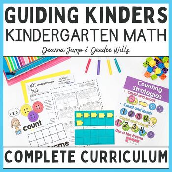 Guiding Kinders: Math Units COMPLETE BUNDLE Units 1-10