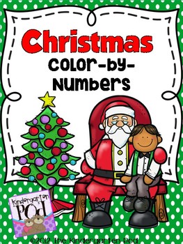 Holiday Color by Numbers - Teen Numbers