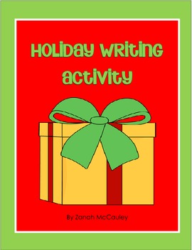 Holiday Writing Activity