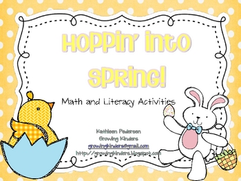 Hoppin' Into Spring! Math and Literacy Activities