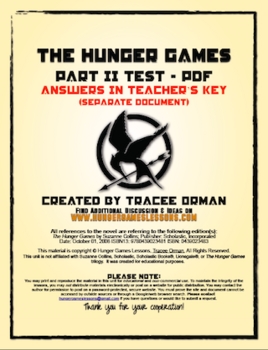 The Hunger Games: Five Paragraph Essay