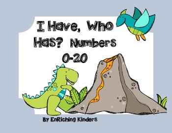 I Have, Who Has? Dino Numbers 0-20