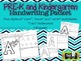 "I can.." PreK and Kindergarten Handwriting Packet -  HUGE